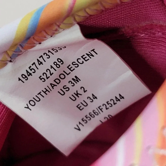 Lands End Girls 3 Closed Toe Water Shoes Summer Sandal Beach Vibrant Pink Youth - Picture 6 of 10